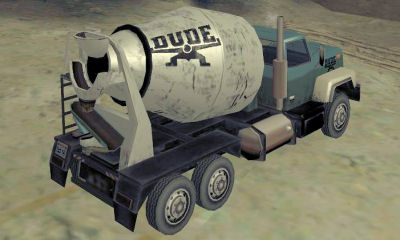 Cement Truckの画像（リア）
